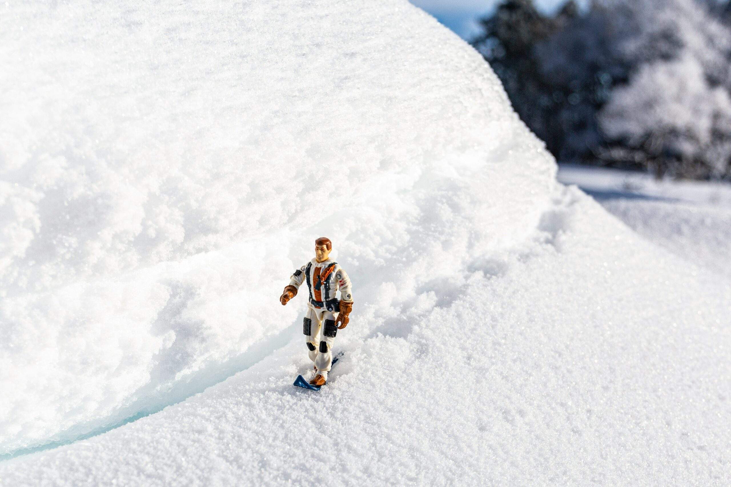 snowshoeing in winter